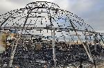 Варна - Опожарено плажно заведение