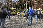 Таксиметрови шофьори излязоха на протест