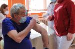 Благоевград - Първият ваксиниран в Благоевград