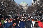 Топлото време изкара софиянци по улиците в първите дни на 2021