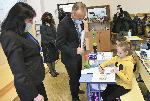 София - Министърът на образованието и науката Красимир Вълчев е на посещение в 143-то ОУ „Георги Бенковски“