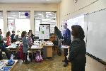 София - Министърът на образованието и науката Красимир Вълчев е на посещение в 143-то ОУ „Георги Бенковски“