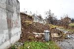 с. Пороминово - Срутване на подпорна стена