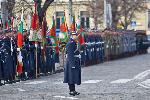 София - Празничен водосвет на бойните знамена - Патриарх - Президент