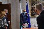 Президентът Румен Радев се срещна с ръководството на ЦИК