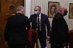 Президентът Румен Радев се срещна с представители на "Изправи се БГ и "Отровното трио"