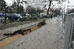 София - Пропадна тротоарът при Медицинска академия