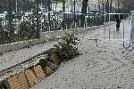 София - Пропадна тротоарът при Медицинска академия