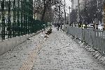 София - Пропадна тротоарът при Медицинска академия