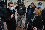 Мая Манолова подкрепи протест на "Да,България" в Димитровград
