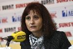 СОФИЯ - Пресконференция на състезателката по кану каяк Станила Стаменова