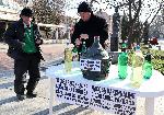 Варна - Акция на Росен Марков "Ракия срещу корона вирус"
