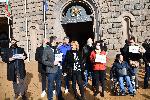 София - Антиправителствен протест заради неизплатени компенсации