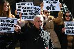 Протест на партия Атака пред Централната избирателна комисия