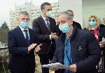 Бургас - Благодарствен адрес - Медици и доброволци