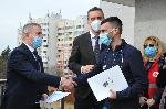 Бургас - Благодарствен адрес - Медици и доброволци