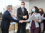 Бургас - Благодарствен адрес - Медици и доброволци