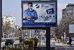 Десетки предизборни билбордове осъмнаха облепени със стикери на партията на Васил Божков