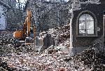 София – Разрушаване къщата на Димитър Димов
