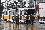 София - Катастрофа между трамвай 20 и ТИР