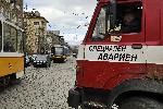 София - Аварирал трамвай