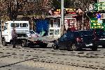 Автобус и кола катастрофираха на бул. "Константин Величков" в София