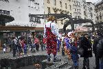 София - Циркови артисти в ретро трамвай