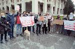 Протест в подкрепа на Алексей Навални в Бургас