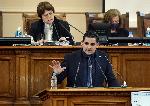 София - Народно събрание - Гласуване Изборен кодекс - Първо четене