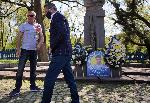 София - Поднасяне на венци и цветя - Паметник на Георги Аспарухов - Герена