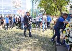 София - Поднасяне на венци и цветя - Паметник на Георги Аспарухов - Герена