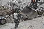 Прибраха авиационния снаряд, открит при ремонта на булевард "Македония"