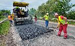 Село Конуш, Хасково - кърпене на пътя за прохода Маказа