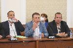 София - Парламент - Заседание на Временната комисия за проверка на предишното управление, за изслушване на земеделеца Илчовски