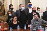 София - Парламент - Заседание на Временната комисия за проверка на предишното управление, за изслушване на земеделеца Илчовски