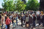 Протест против изграждането на крематориум се проведе в Камено