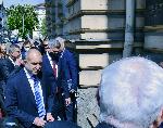 Президентът и служебния премиер отидоха на поклонението на генерал Колев