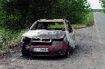 Камено - Изгорял автомобил