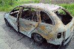 Камено - Изгорял автомобил
