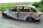 Камено - Изгорял автомобил