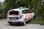 СОФИЯ - Малашевци - Катастрофа с автобус и седем паркирали коли