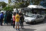 СОФИЯ - Малашевци - Катастрофа с автобус и седем паркирали коли