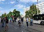 Граждани блокираха бул.Черни връх пред сградата на ДАНС