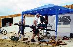 Изграждат се временни заведения на плажа в Бургас