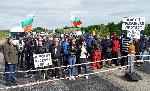 ХАСКОВО - Блокада на автомагистрала `Марица` от протестиращи