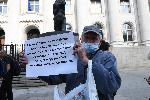 София - Протест пред Съдебната палата