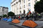София - Протест пред Съдебната палата