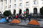 София - Протест пред Съдебната палата