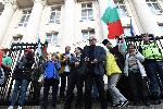 София - Протест пред Съдебната палата