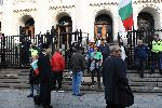 София - Протест пред Съдебната палата